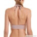 LSpace Women's LSolids Banded Halter Bikini Top Dusty Pearl B074SXCS6R